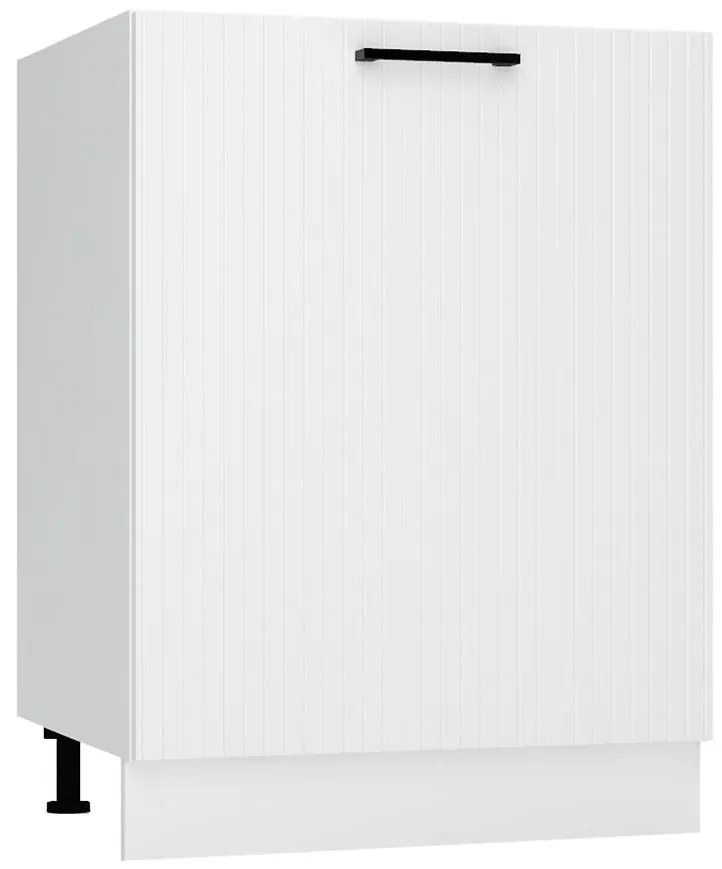 Skrinka do kuchyne  Kate d60zl pl biely hrášok