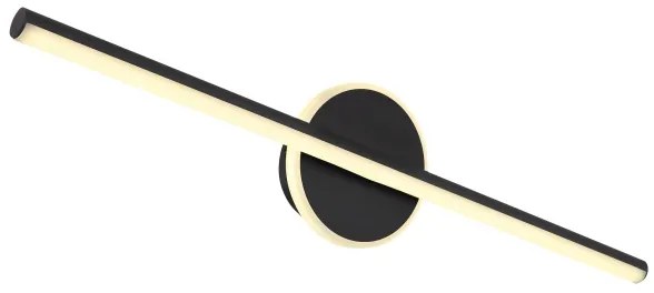 Globo 41924S - LED Kúpeľňové osvetlenie zrkadla PEPE LED/10W/230V IP44 čierna