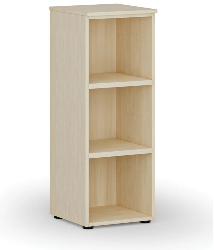 Kancelársky regál PRIMO WOOD, 400 x 420 x 1087 mm, breza