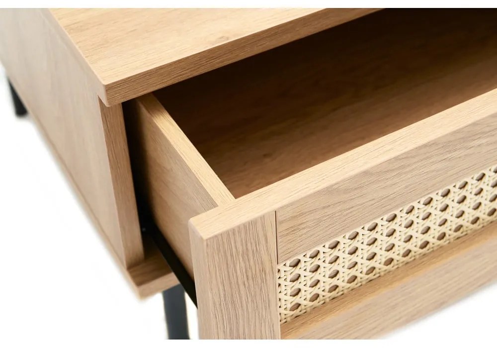 Konferenčný stolík v prírodnej farbe 60x110 cm Pensacola – Unique Furniture