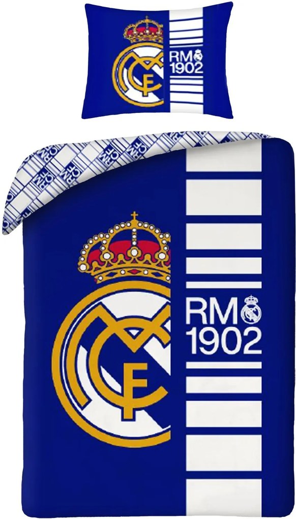 Bavlnené posteľné obliečky Real Madrid CF – RM 1902