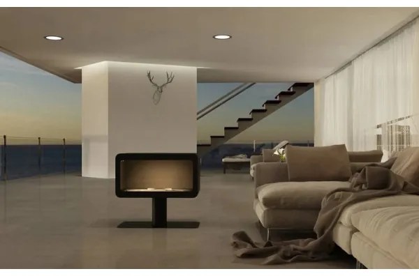 InFire - BIO krb 82,5x74,3 cm čierna