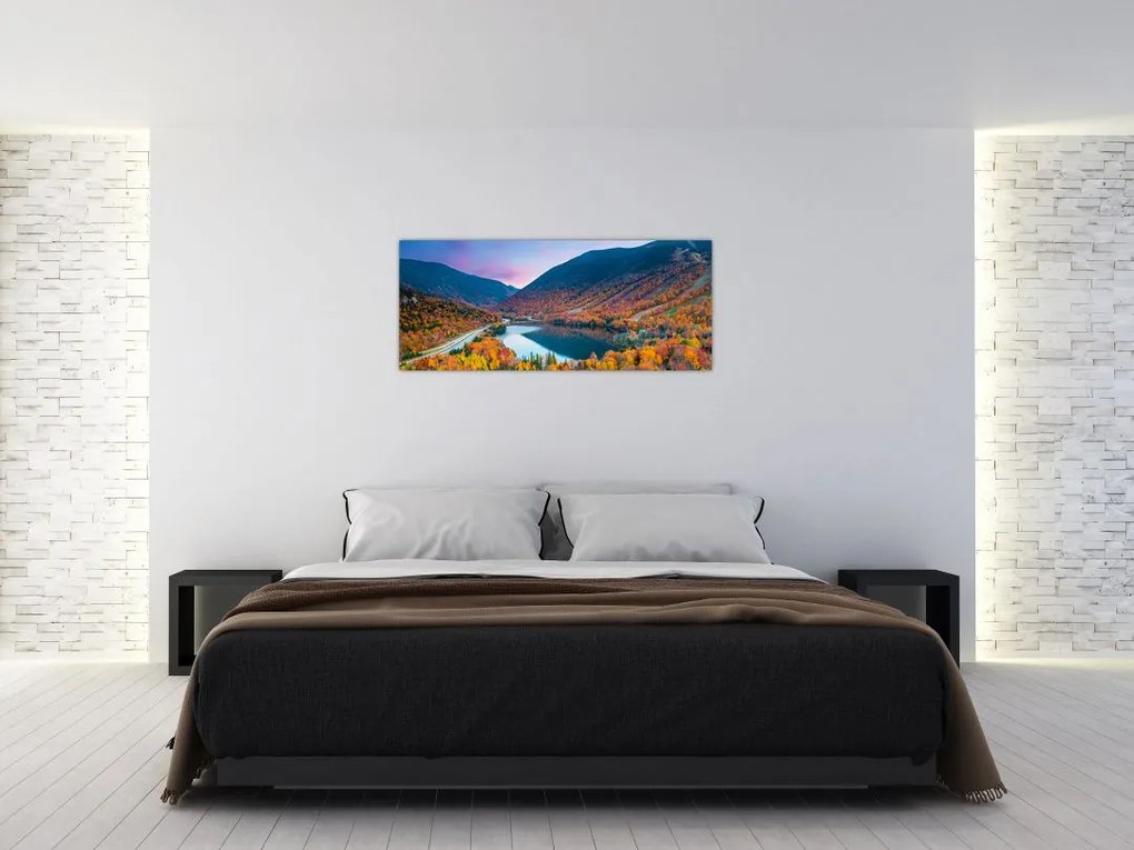 Obraz - White Mountain, New Hampshire, USA (120x50 cm)