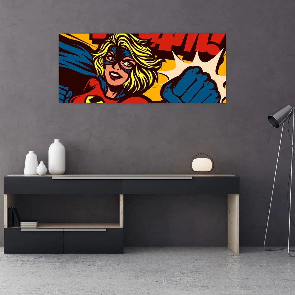 Obraz - Komix (120x50 cm)