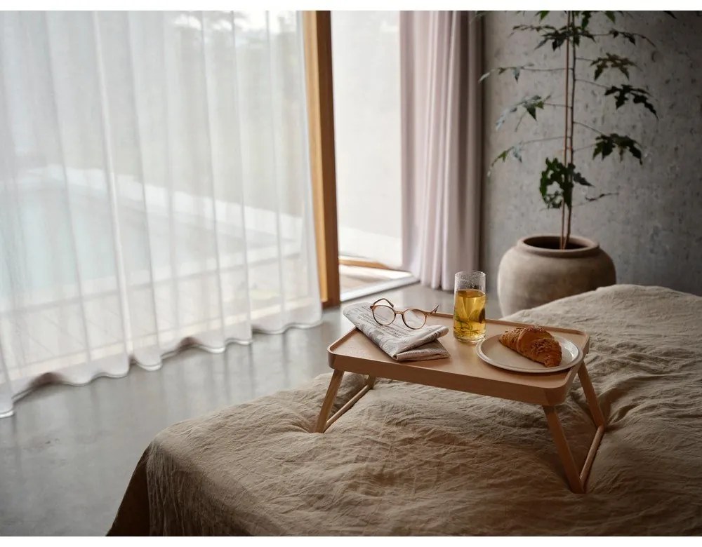 Odkladací stolík z jaseňového dreva 32x49,5 cm Inu – Zone