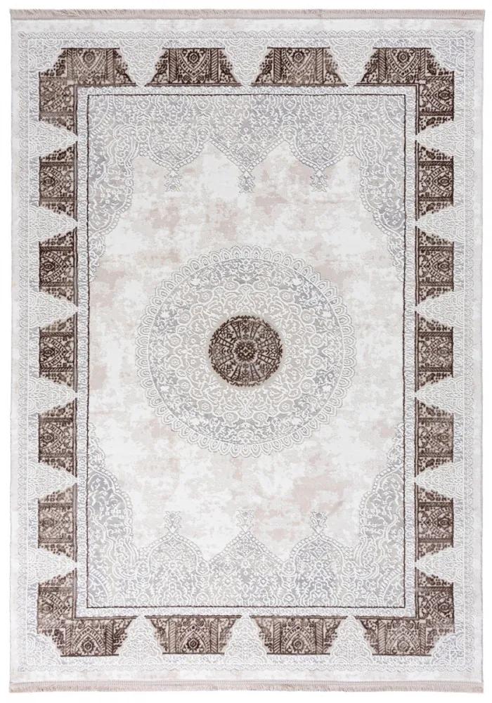 Kusový koberec Vema hnedý 120x170cm