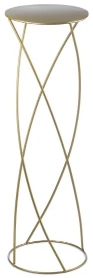 Stojan na kvety 70x22,5 cm zlatá