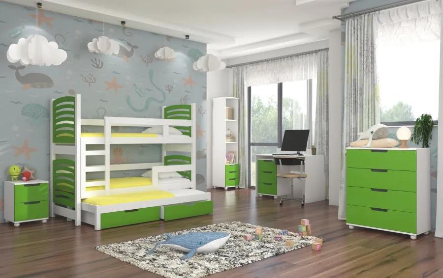 Dizajnový detský nábytok zelený Dunkeld | BIANO