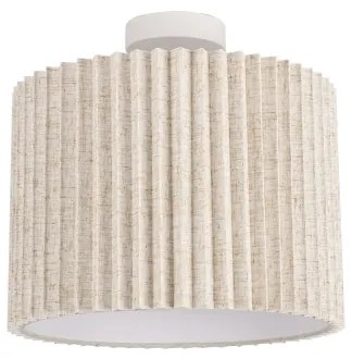 Brilagi - Prisadený luster NORDIC WAVE 1xE27/15W/230V priemer 32 cm ľan/biela