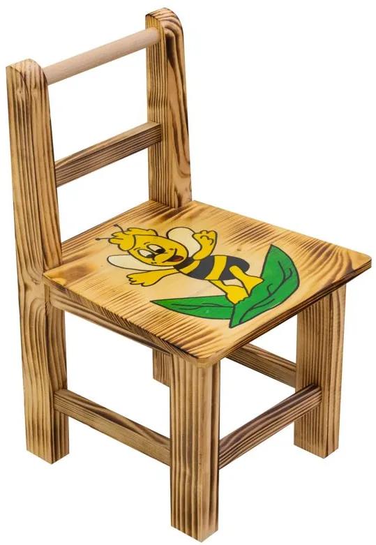 Bestent Detská drevená stolička Vilko