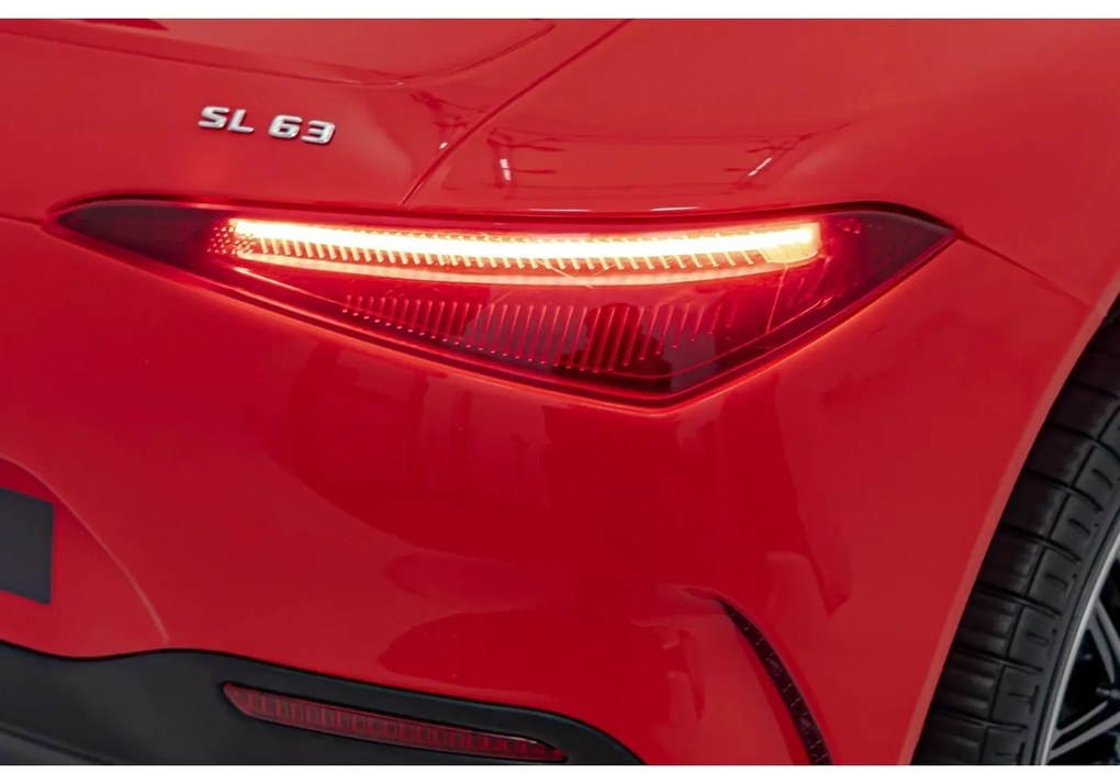 Elektrické autíčko Mercedes Benz AMG SL63 - červené