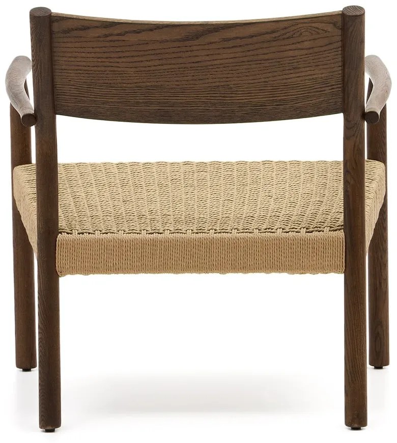 Kreslo s výpletom v prírodnej farbe Yalia – Kave Home