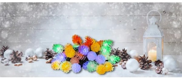 Retlux - LED Vianočná vonkajšia reťaz 40xLED/15m IP44 multicolor