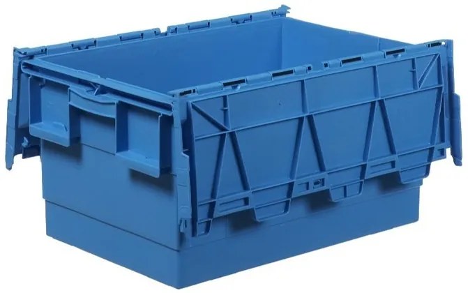 Schoeller Allibert Zasúvacia prepravka s vekom INTEGRA, 600 x 400 x 300 mm