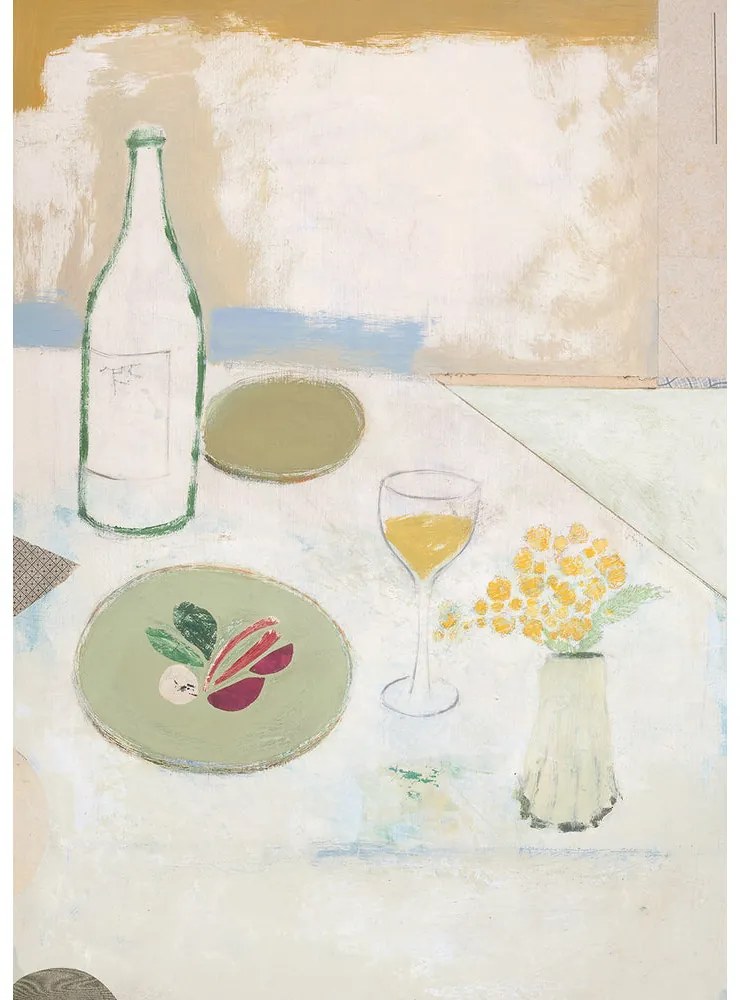 The Poster Club Plagát Fleurs Jaunes by Max Ososki 50x70