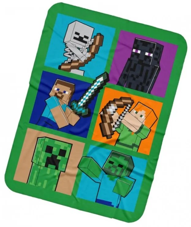 Detská deka Minecraft Figure 150x200 cm