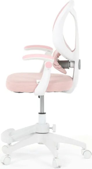 Detská otočná stolička ružová KA-W8008 PINK