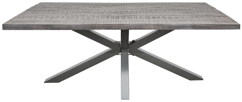 Jedálenský stôl Galaxy 200cm mango sivá