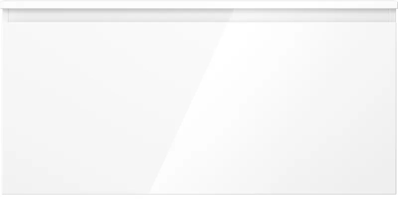 Mexen Orio, kúpeľňová skrinka 100 cm s hornou časťou, 1 zásuvka, biela lesklá, 91A10-10047-1-BFC00