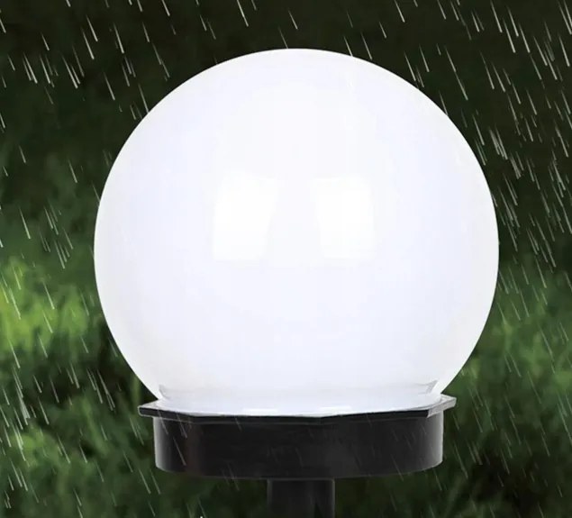 Gardlov 18310 Záhradná solárna lampa guľa 9 cm, IP44 6 ks