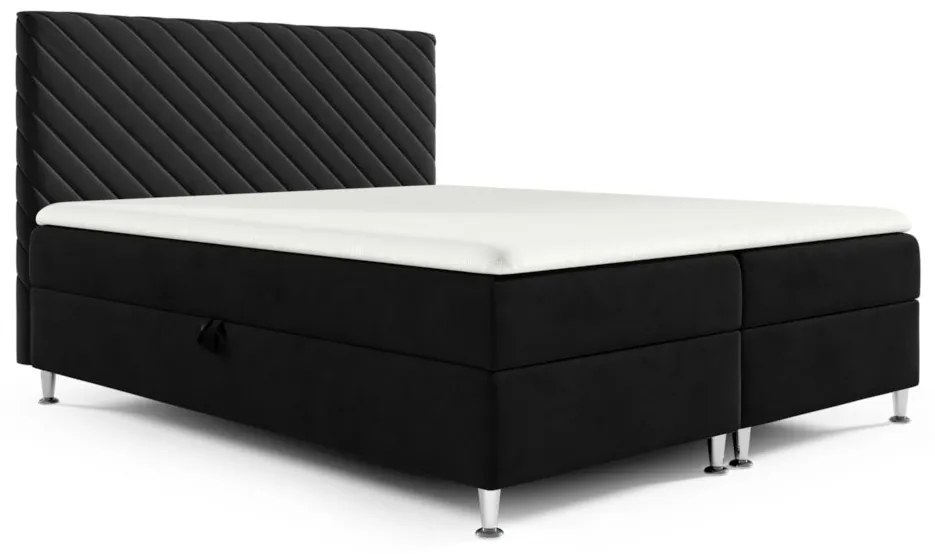 Čalúnená posteľ boxspring TEX 2 - Fresh 06 / 160x200