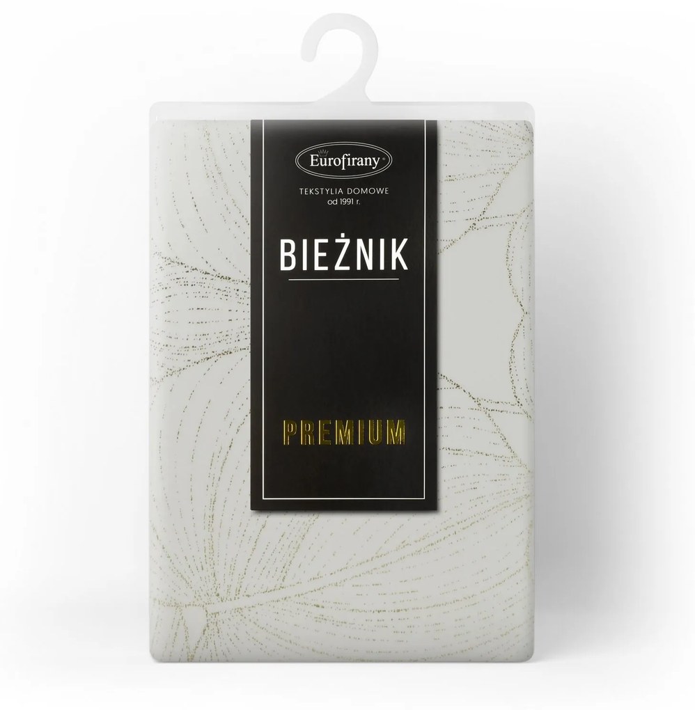 OBRUS BLINK 16 35X140 CM BIELY