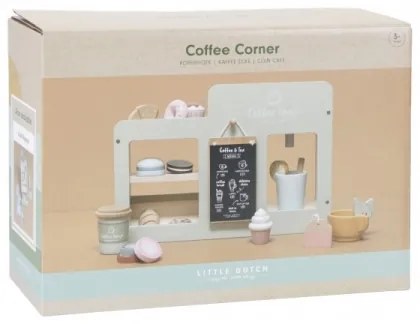 Little Dutch - Detský drevený kávovar s príslušenstvom BIG