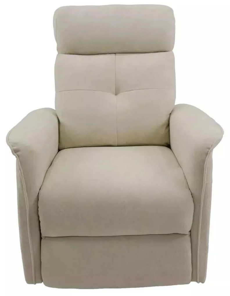 LuxuryForm DESIGN TV kreslo PEGAS s elektrickým polohovaním, masážou a výklopom - béžové