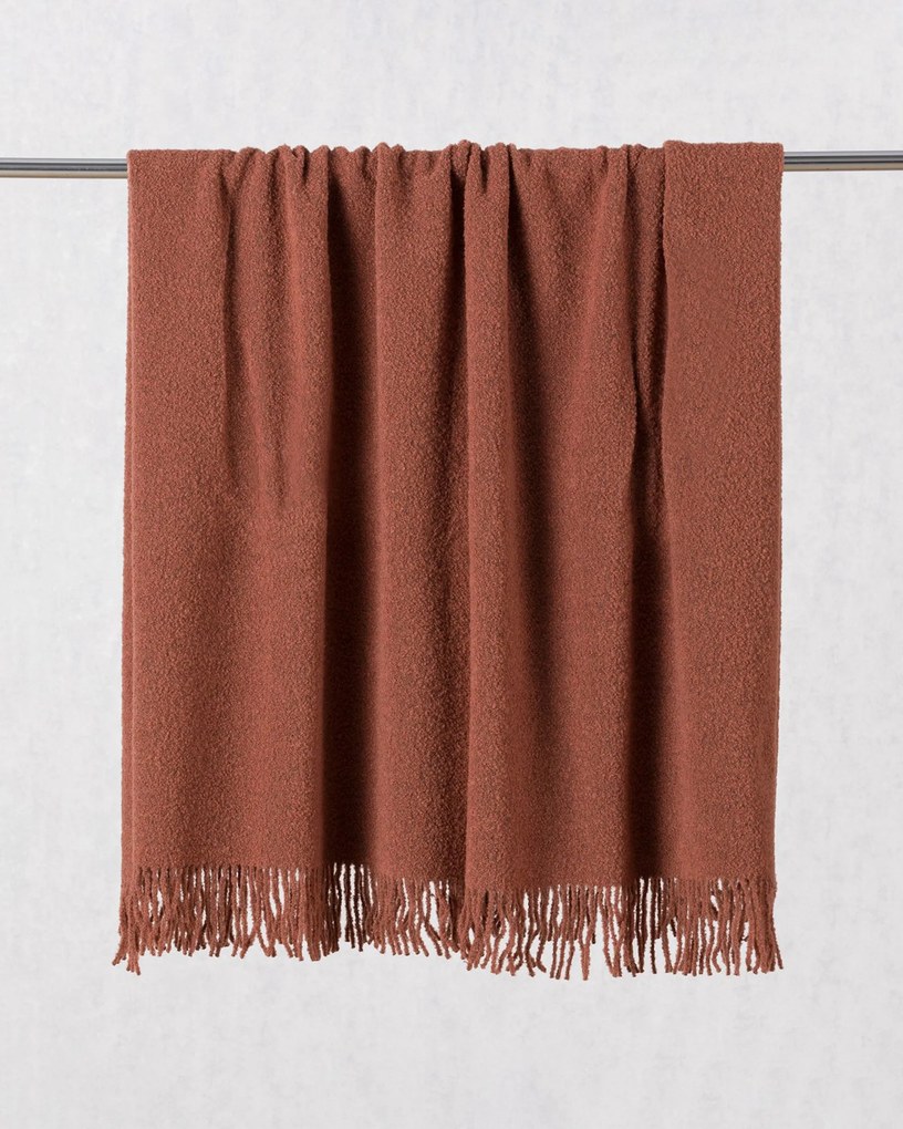 Deka Boucle 140x200cm cinnamon