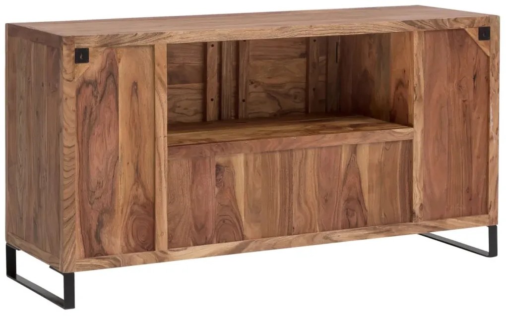 furniture-nabytek.cz - Masivní podstavec pod umyvadlo Sydney Light II z akácie, lakovaný, hnědý