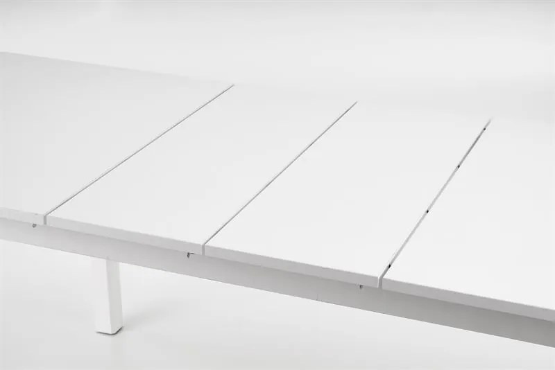 Rozkladací jedálenský stôl 160-228 cm Fapo (biela) (pre 6 8 osôb). Vlastná spoľahlivá doprava až k Vám domov. 1049121
