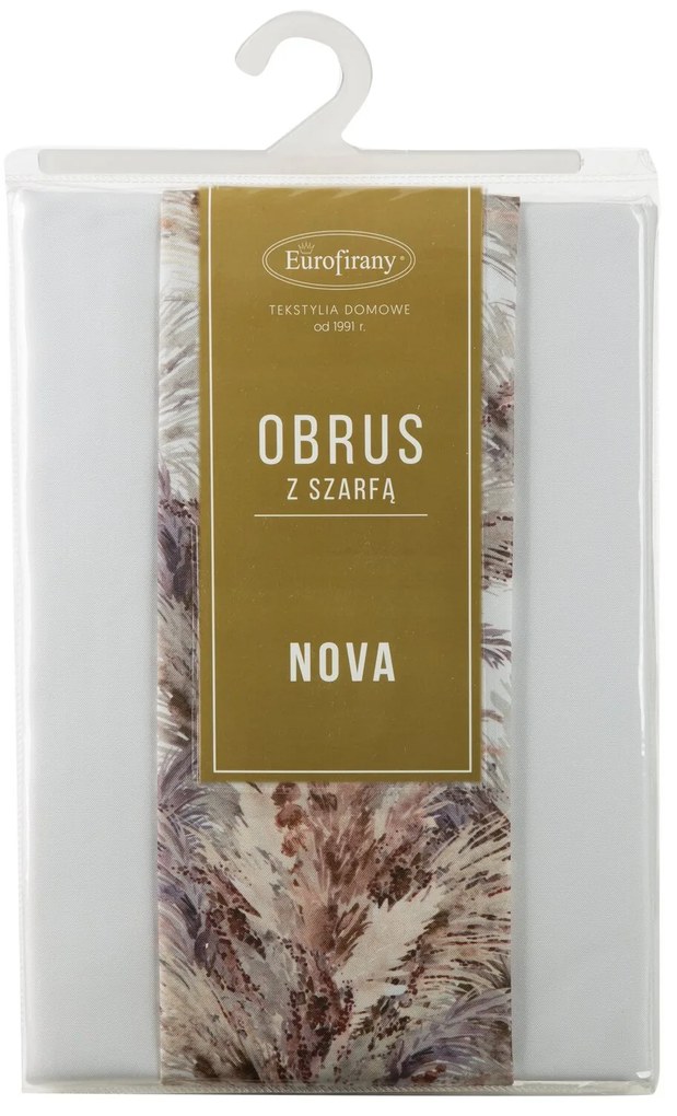 OBRUS ANITA4 SADA 140X260 CM, 33X260 CM VZOROVANÝ