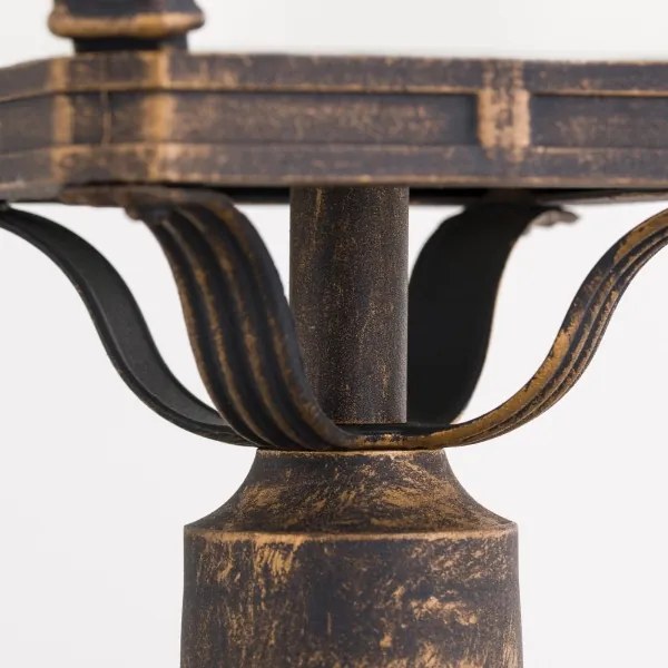 Orion - Vonkajšia lampa AIKO 1xE27/60W/230V 115 cm IP23 bronz/patina