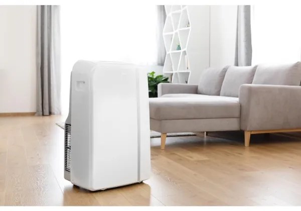 Sencor - Inteligentná mobilná klimatizácia 3v1 1450W/230V 12000 BTU Wi-Fi biela + DO
