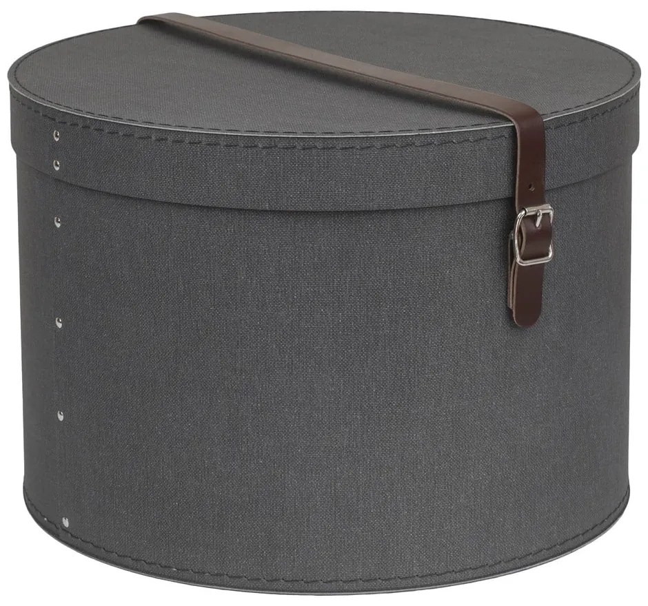 Súprava 2 čiernych škatúľ Bigso Box of Sweden Rut