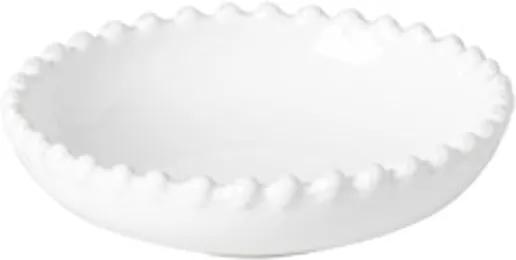 Biela kameninová miska Costa Nova Pearl, ⌀ 11 cm