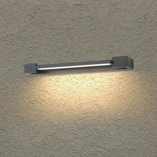 Brilagi - LED vonkajšie nástenné svietidlo AQUA LINE LED/12W/230V 45 cm IP44 antracit CRI 90