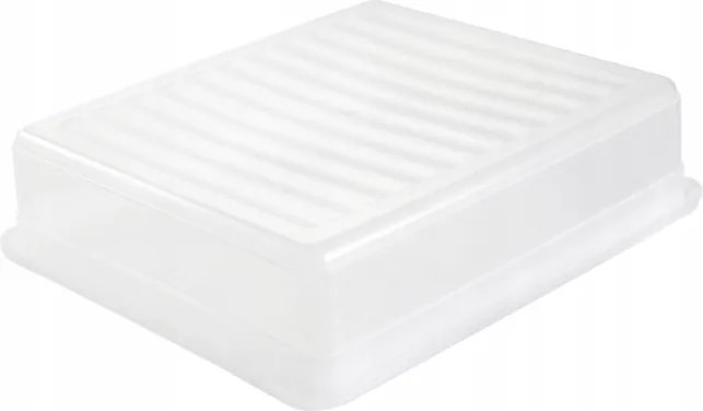 Keeeper Úložný box s vekom (má 2 funkcie) BEA Clearbox 5,5L, 33 x 19 x 12 cm