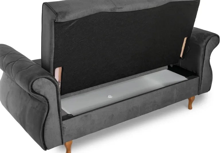 Pohovka Panama 3, sivá (Monolith 97)