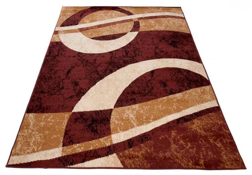 Kusový koberec PP Ray hnedý 80x150cm