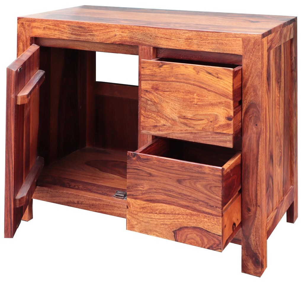 furniture-nabytek.cz - Skrinka pod umývadlo masív 90x70x45 z dreva palisander