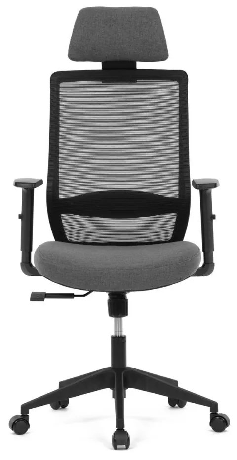 Kancelárska ergonomická stolička SENA — látka, čierna