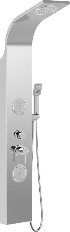 Mexen Gros sprchový panel, chróm - 7619-03-00