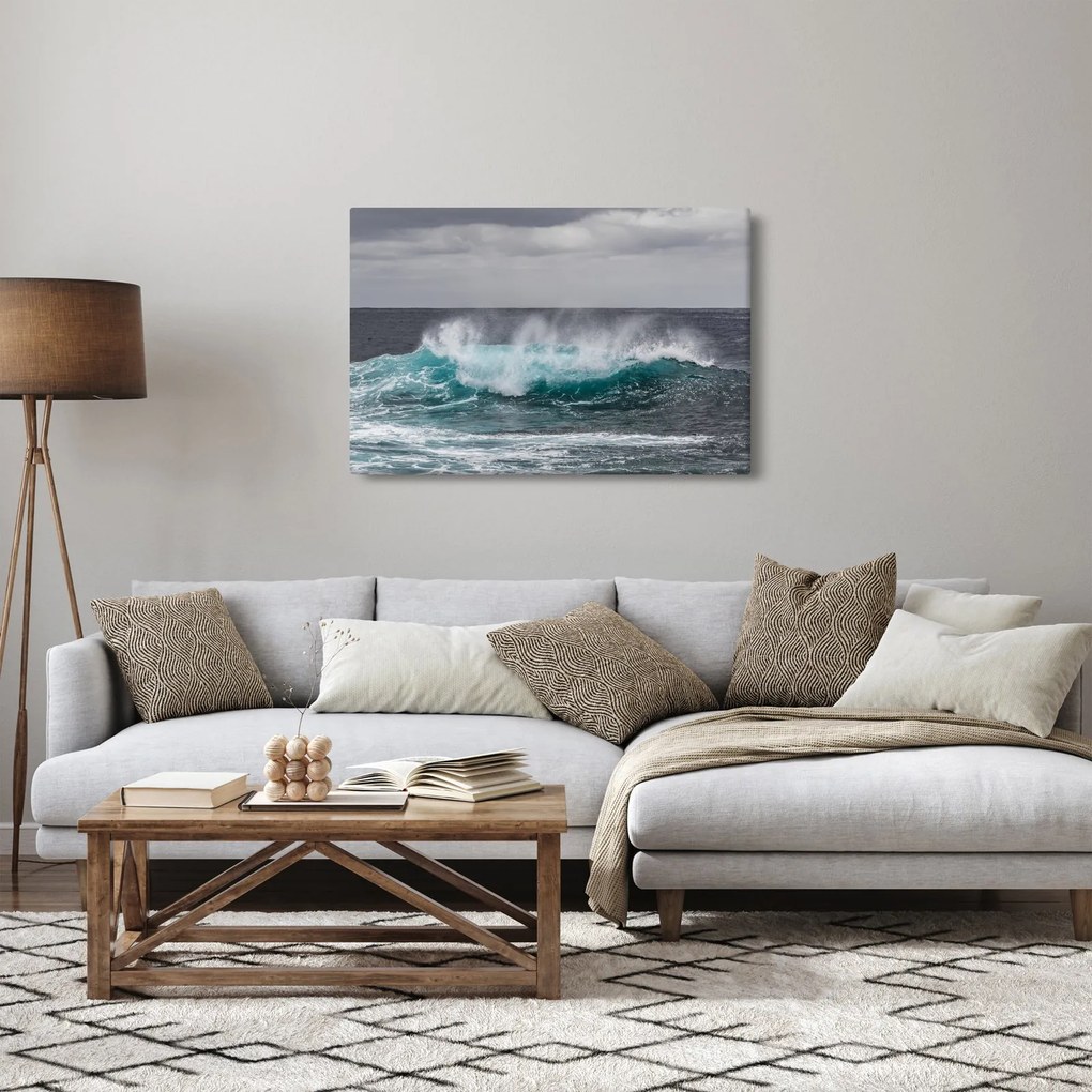 Obraz - Vlny v oceáne (90x60 cm)