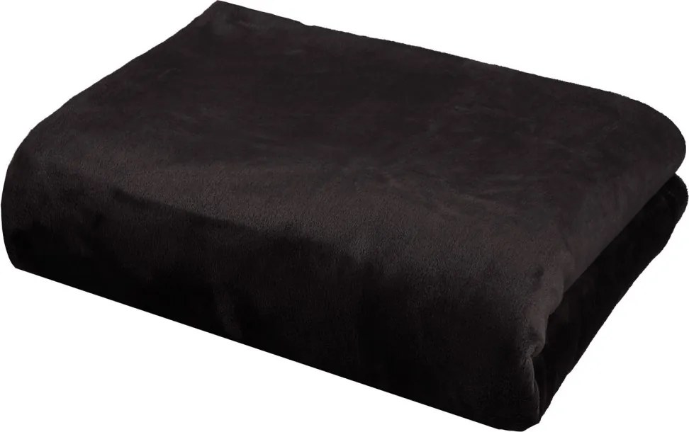 Flanelová deka Cashmere Touch 150x200 cm, antracitová