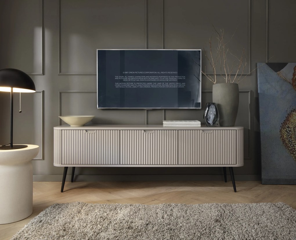 PIA Béžový TV stolík Zova