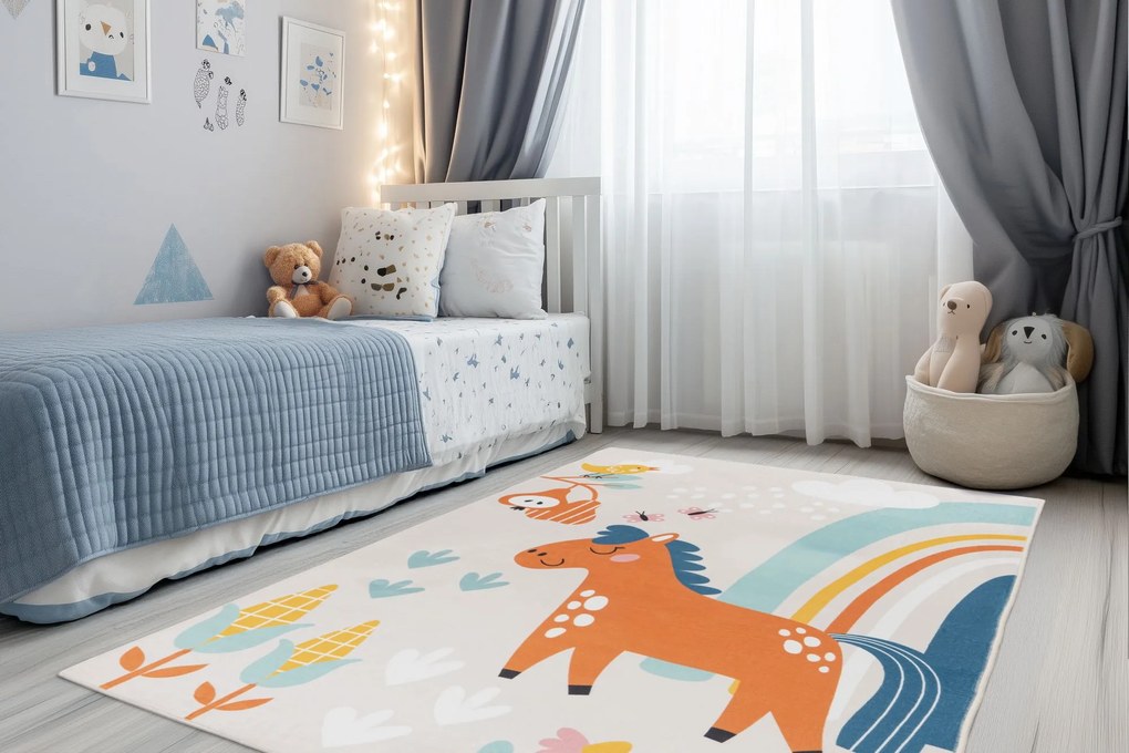 Detský kusový koberec Magic Kids ML 107 Prho, 115 x160, viacfarebná, detská izba, Obsession