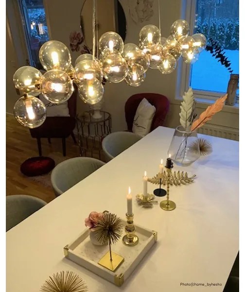 ByRydens 4200960-5503 - Luster na lanku SPLENDOR 25xG9/5W/230V