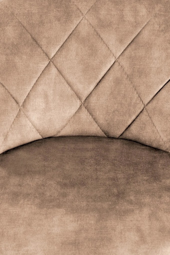 Barová stolička LINDA - béžová - výškovo nastaviteľná