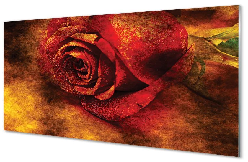 Nástenný panel  rose picture 100x50 cm